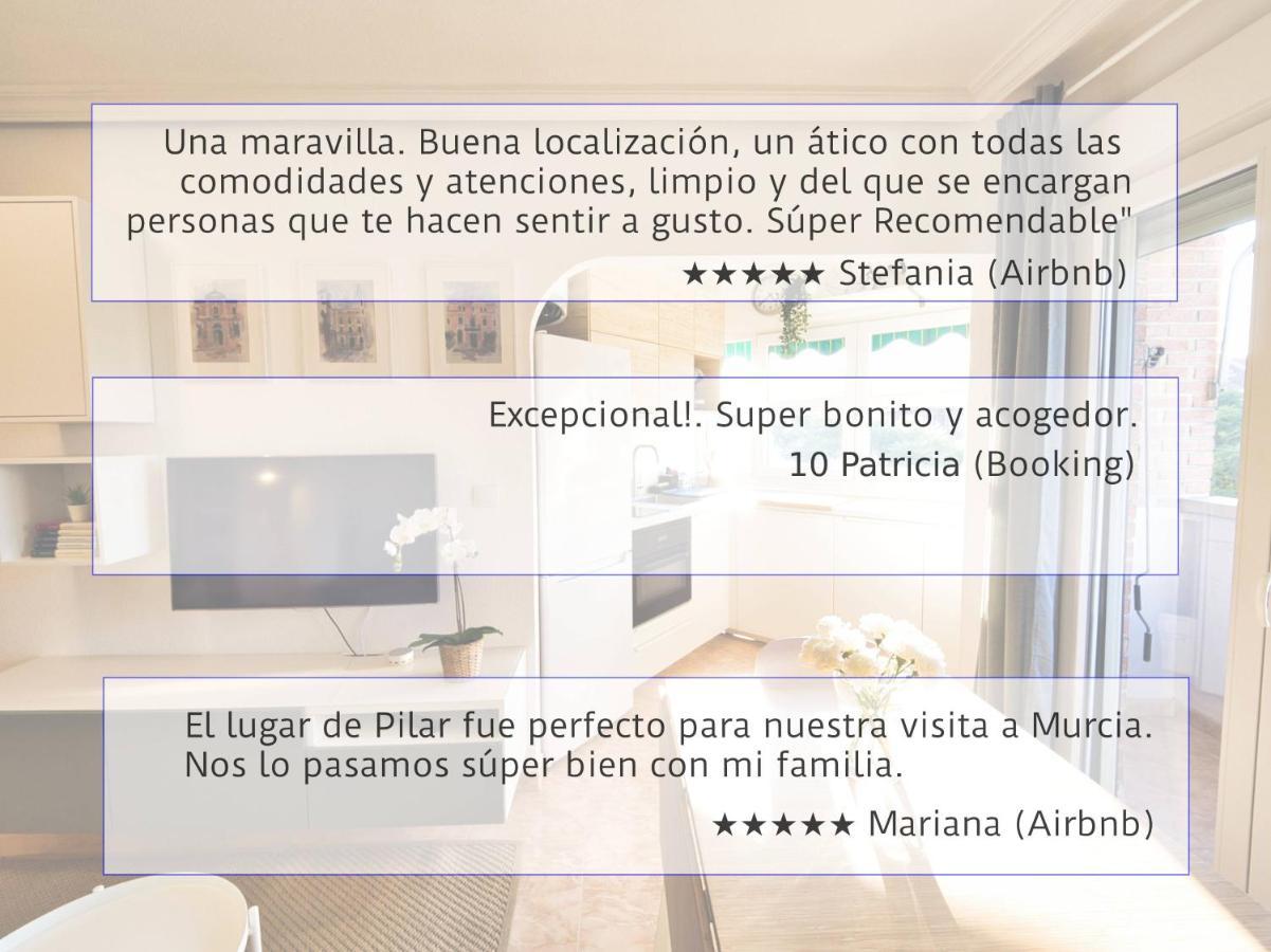 Ferienwohnung Atico Azalea - Corazon Del Carmen, Doble Balcon, Wifi Murcia Exterior foto